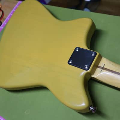 SkunkWerx USA Custom "Aster" Meteora Bass 2021 Butterscotch Fender Japanese JB Neck SD Dragonfire image 11