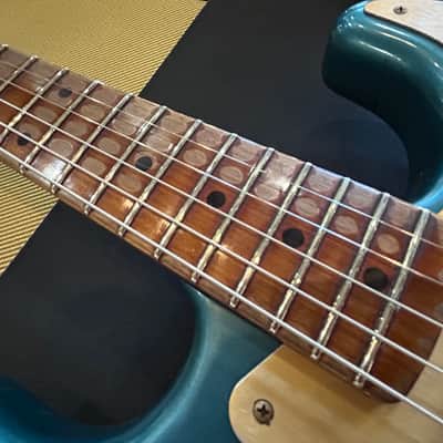 Fender Custom Shop Limited Edition ‘54 Stratocaster Super Heavy Relic - Aged Ocean Turquoise over 2-Color Sunburst /7lbs. 9.6oz #LXX0040 image 16