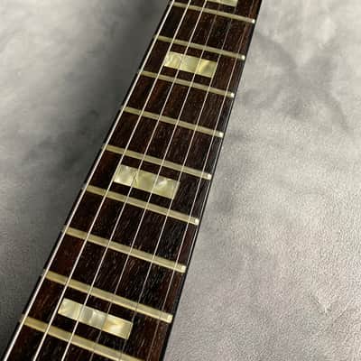 Heerby SG Kasuga MIJ Rare! Neck Thru 1977 Trans Red image 6