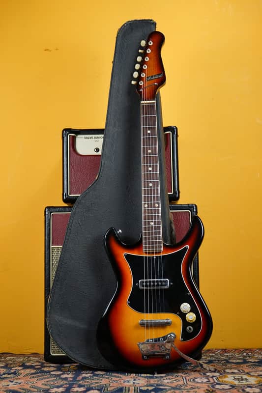 1960s Audition Japan Single Pickup Electric Guitar - Sunburst w