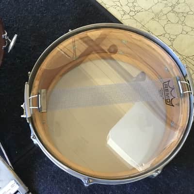 Slingerland Radio King snare drum Radio King 1950’s - Gold sparkle image 7