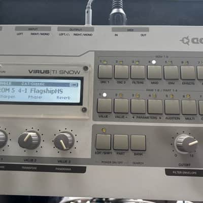 Access Virus TI Snow Desktop Digital Synthesizer 2008 - White