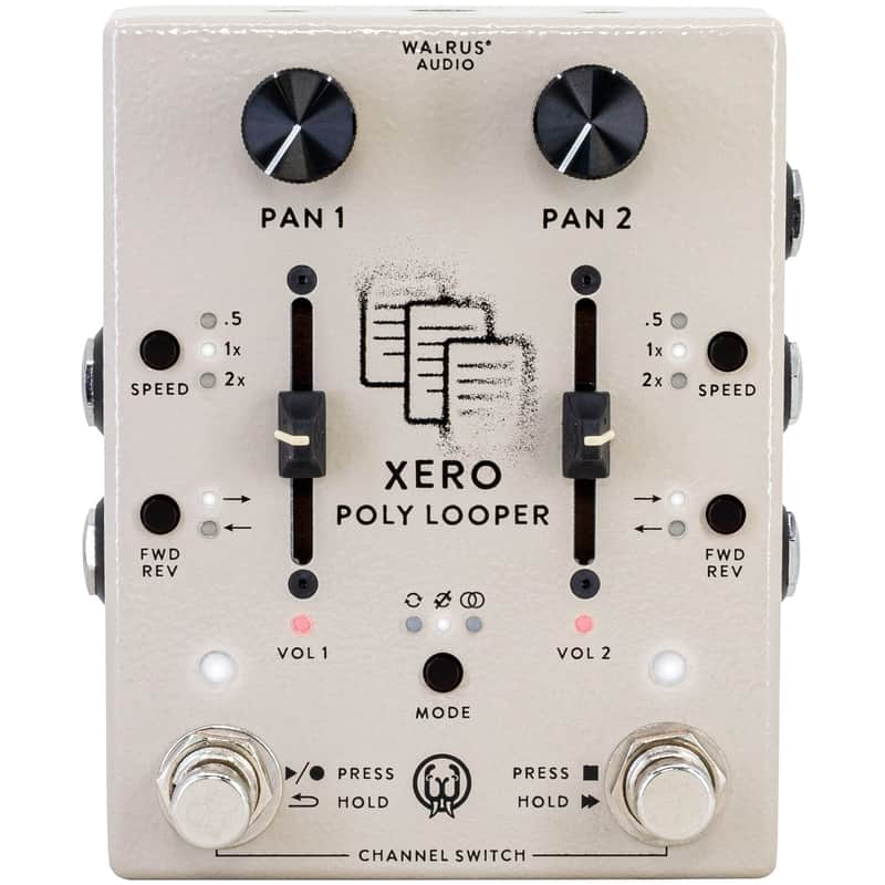 Walrus Audio Xero Polylooper Pedal, Cream image 1