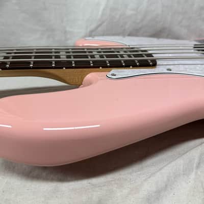 G&L JB-5 jb5 5-string Bass with Case 2021 - Shell Pink image 20