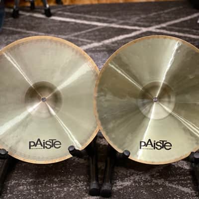 Paiste 14" Giant Beat Hi-Hat Cymbals (Pair) 2005 - Present - Traditional image 4