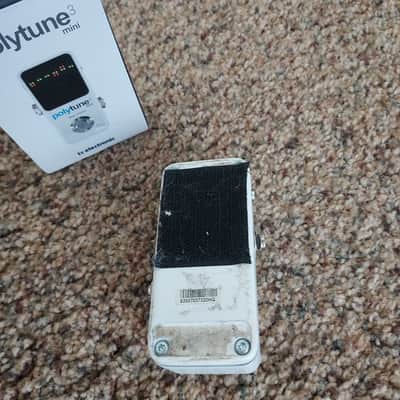 TC Electronic Polytune 3 Mini Polyphonic Tuning Pedal 2019 - Present - White image 4