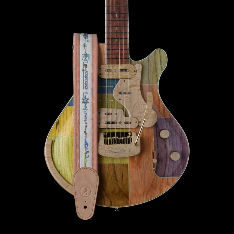 Jersey Girl Homemade Guitars “Coota-Coneysides” 2022 Multi Colored