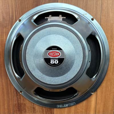 Celestion G12P-80 Seventy 80 12" 80-Watt 8ohm Guitar Amp Speaker 2020s - Silver image 2