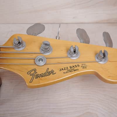 Fender JB-62 Jazz Bass Reissue CIJ 1997 US Gun Metal Blue Japan w/ Bag image 3