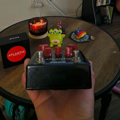 NuX NDR-5 Verdugo Series Atlantic Delay/Reverb 2018 - Black/Red image 8