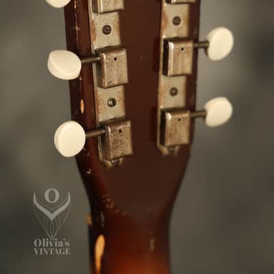 early 1950's Kay K-125 thru-neck image 16