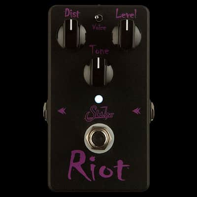Suhr Riot Distortion Pedal, Black Edition image 1
