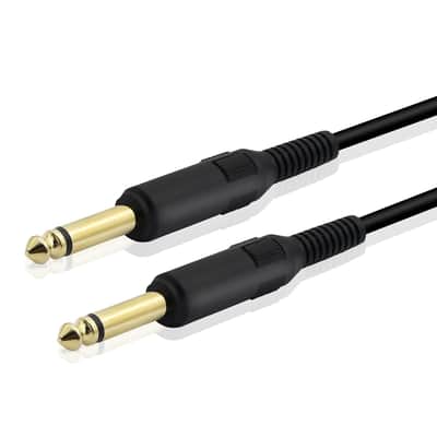 1/4 Inch Guitar Cable 6.35Mm (1/4) Ts To 6.35Mm (1/4) Ts Audio Cable Male To Male Mono Jack Instrument Cable For Electric Guitar,Studio Monitors, Mixers?1M? image 2
