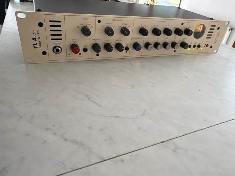 TL Audio 5051 Ivory 2 Series Mono Valve Processor 2010s - White image 1