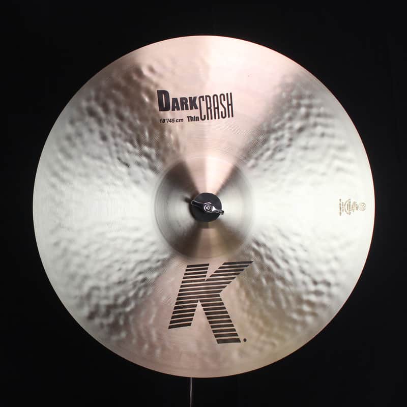 Zildjian 18" K Dark Thin Crash - 1247g (video demo) image 1