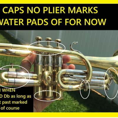 SUMMER DEAL 1948 L.A. SUPER CORNET GREAT COMPRESSION TONE RING SWEET NO REPAIS I CAN ALL BRACES FINE SEE image 10