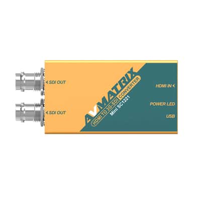 AVMatrix Mini SC1221 HDMI to 3G-SDI Mini Converter image 2
