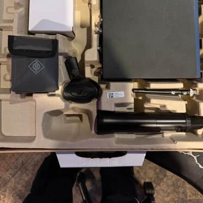 Sennheiser EW 500 G4-KK205 Handheld Wireless Microphone System with Neumann KK 205 Capsule (GW1-Band: 558-608 MHz) 2010s - Black image 1