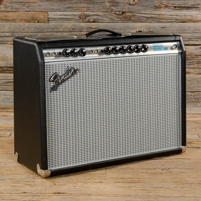 Fender '68 Custom Vibrolux Reverb-Amp 2-Channel 35-Watt 2x10" Guitar Combo image 3