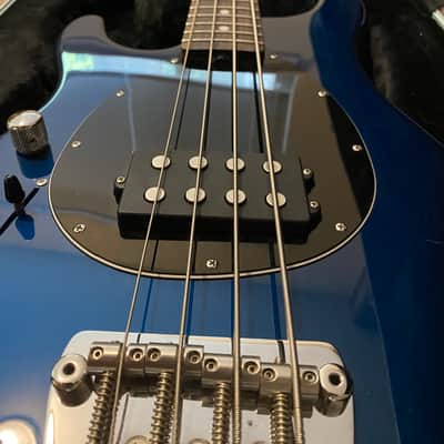 Ernie Ball Music Man Sterling 4 USA 2019 Vintage Pearl Blue image 3