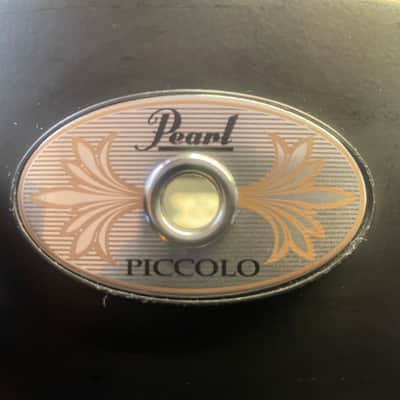 Pearl Steel Picallo Snare Drum 2015 - Matte Black image 7