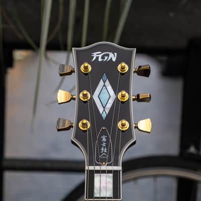 FGN Neo Classic NLC20 - Gloss Black with Gold Hardware image 3