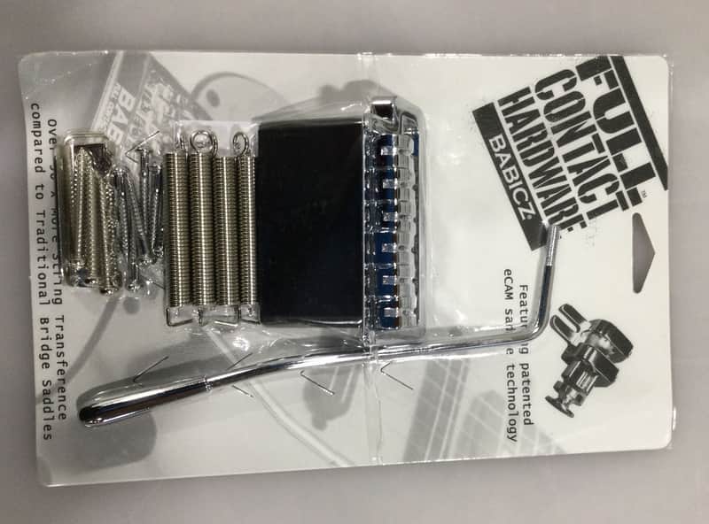 Babicz Full Contact Hardware FCHSTRATCH Strat Tremolo Bridge Chrome image 1