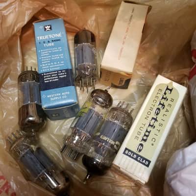 Matsushita etc. ONE (1) 12BH7A AT1000 TESTED Vacuum Tube Japan Russia 12BH7 dual triode 1959-1976 image 1