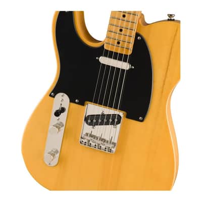 Squier Classic Vibe 50s Telecaster Electric Guitar, with 2-Year Warranty, Butterscotch Blonde, Maple Fingerboard, Left-Handed image 2
