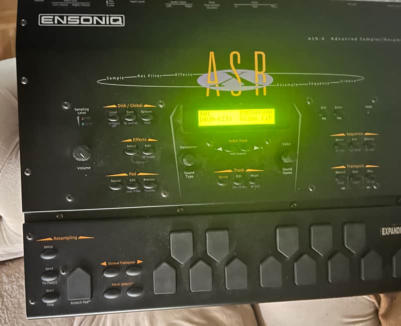 Ensoniq ASR-X Advanced Sampler / Resampler 1997 - 1999 - Black image 1