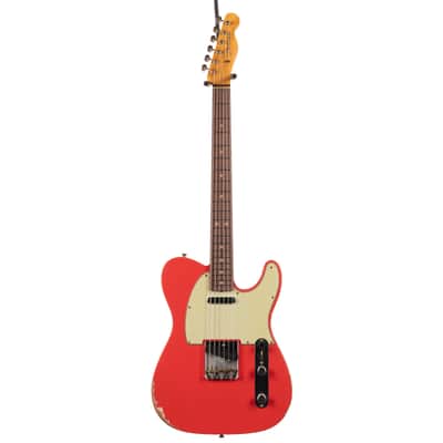 Fender Custom Shop 1963 Telecaster Relic Aged Fiesta Red (218) image 8