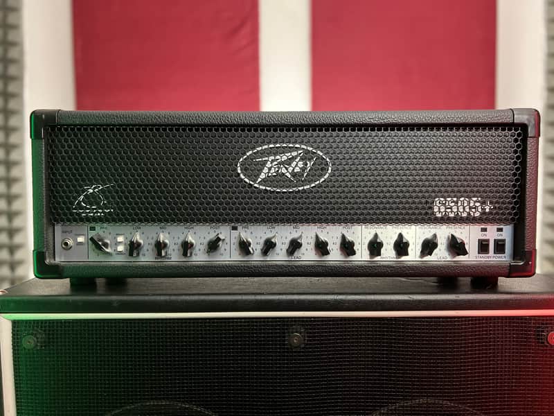 Peavey 6505+ 2-Channel 120-Watt Guitar Amp Head 2005 - 2022 - Black image 1