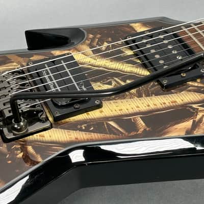 2006 Dean Dimebag Darrell Signature Razorback - Bone Shards image 7