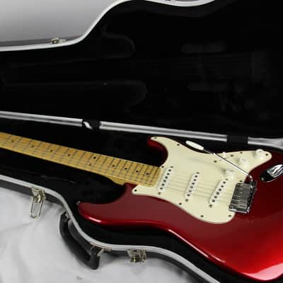 Fender Stratocaster Strat 2004 Candy Apple Red USA 50th Anniversary Clean with case image 17