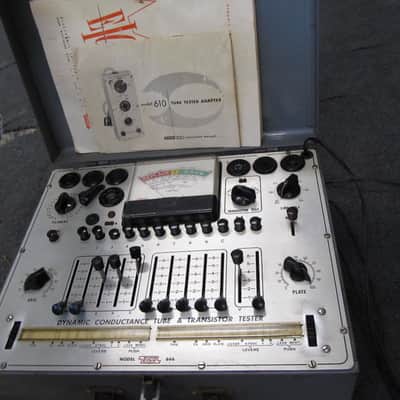 Eico Model 666 Dynamic Tube Tester 1960s, Needs Restoration, Quality image 1
