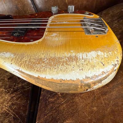 Fender Precision Bass with Rosewood Fretboard 1971 - Olympic White - OHSC image 12