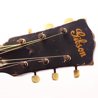 Gibson LG-2 1946 Acoustic Guitar – A Road-Worn Vintage Player with Soul, Tone, and True Post-War Magic - check video! image 8