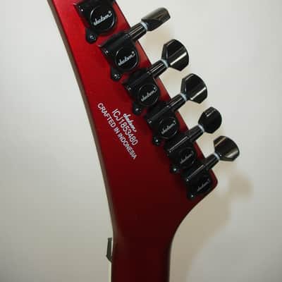 2018 Jackson X Series Soloist SLX Electric Guitar, Rosewood Fingerboard, Satin Red Pearl image 11