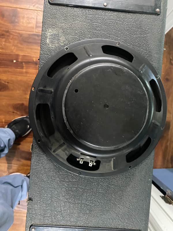 Eminence 12” guitar speaker 16 ohms 1992-96 - Black image 1