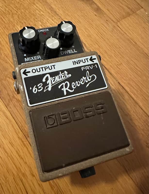Boss FRV-1 '63 Fender Reverb 2009 - Present - Brown | Reverb