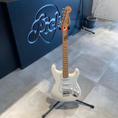 Fender Stratocaster Mex Standard chitarra olympic white image 1