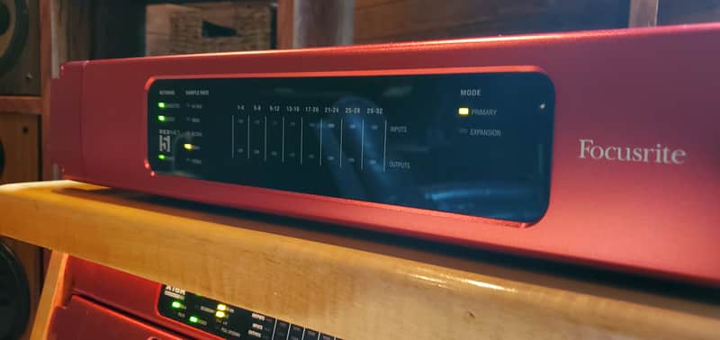 Focusrite REDNET 5 Pro Tools HD/HDX Bridge - 32/32 i/o Dante Audio Interface image 1