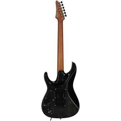 Ibanez AZ47P1QM Premium Electric Guitar (with Gig Bag), Black Ice Burst, Open Box (Very Good) image 5