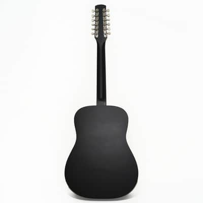 Brand New Acoustic Guitar 12 Strings made in Ukraine by Trembita Natural Wood Black Color Amazing Rich Sound! image 6