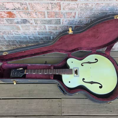 Vintage 1962 Gretsch 6125 Single Anniversary Hollowbody Electric Guitar Husk Project w/ Hardshell Case! image 2