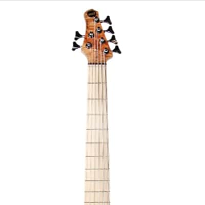 MTD Kingston Kingston Z6 lefty Natural Gloss Gloss, Maple Fretboard image 7