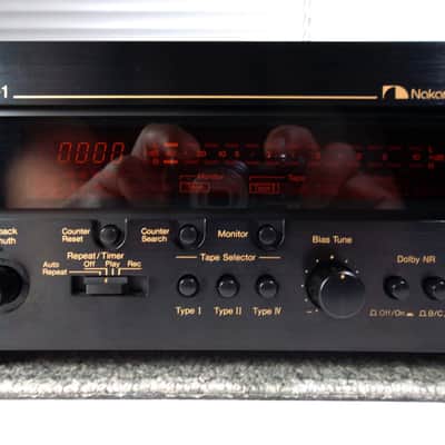 1995 Nakamichi DR-1 Discrete 3-Head Cassette Adjustable Azimuth Playback Deck 1-Owner Super Clean, Made in Japan Complete Serviced 08-20-2026 Excellent #586 image 3