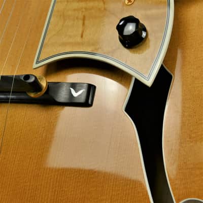 Heritage Golden Eagle Archtop Jazz 1995 Kalamazoo Antique Blonde - Flame Maple - RARE - w/ HSC image 14