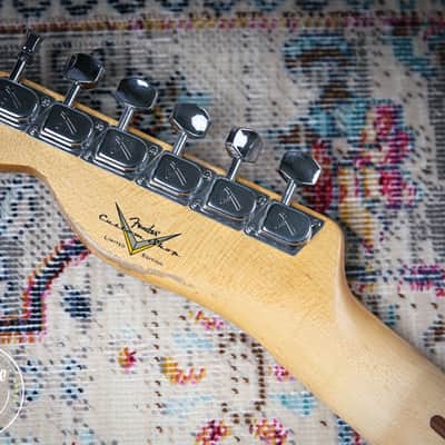2025 Fender Custom Shop Ltd Tele Custom Heavy Relic Aged Twilight Sky image 19