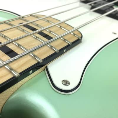 Fender Special Run (Limited Edition) Deluxe PJ Bass Sea Foam Pearl image 8